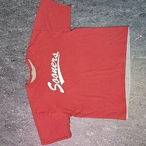 Made in USA. Vintage.  Single-stitch. Reversible. Oklahoma Sooners. XL